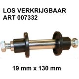 Steekwagenwiel bolderkarwiel Wiel + Band Klein Pu (Geel) 3.00-4 Stalen Velg Anti-lek - Hoogte wiel 26 cm
