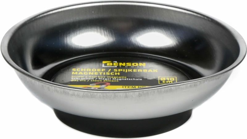 Benson Schroef - Spijkerbak met Magneet - Ø 10 cm