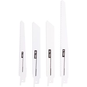 Hofftech Reciprozaagbladen - 3 x 150 mm en 1 x 200 mm - 6 - 10 en 18 TPI