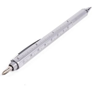 Multi pen - incl. waterpas en schroevendraaier - 4 in 1 - Benson
