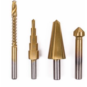 Hofftech Boorset multi set - HSS profi - 4-delig - veelzijdig boren