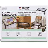 Benson Loupe Leesloupe A4 4 X LED