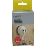Benson sterke zuignap badkamer/keuken ophang haken - kunststof - Draagkracht 6 KG