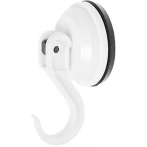 Benson sterke zuignap badkamer/keuken ophang haken - kunststof - Draagkracht 6 KG