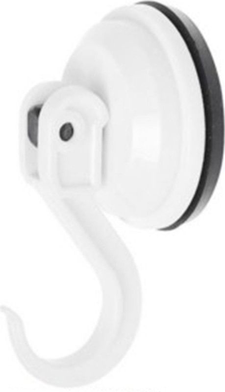 Benson sterke zuignap badkamer/keuken ophang haken - kunststof - Draagkracht 6 KG