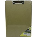 Benson Stijlvol houten klembord - A4 formaat - ergonomisch ontwerp - met ophangpunt - 230 × 320 mm