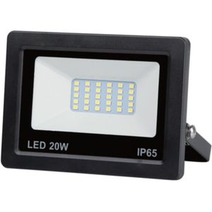 Hofftech LED bouwlamp - 20W - IP65 - 1400 lumen - 6000K - aluminium behuizing