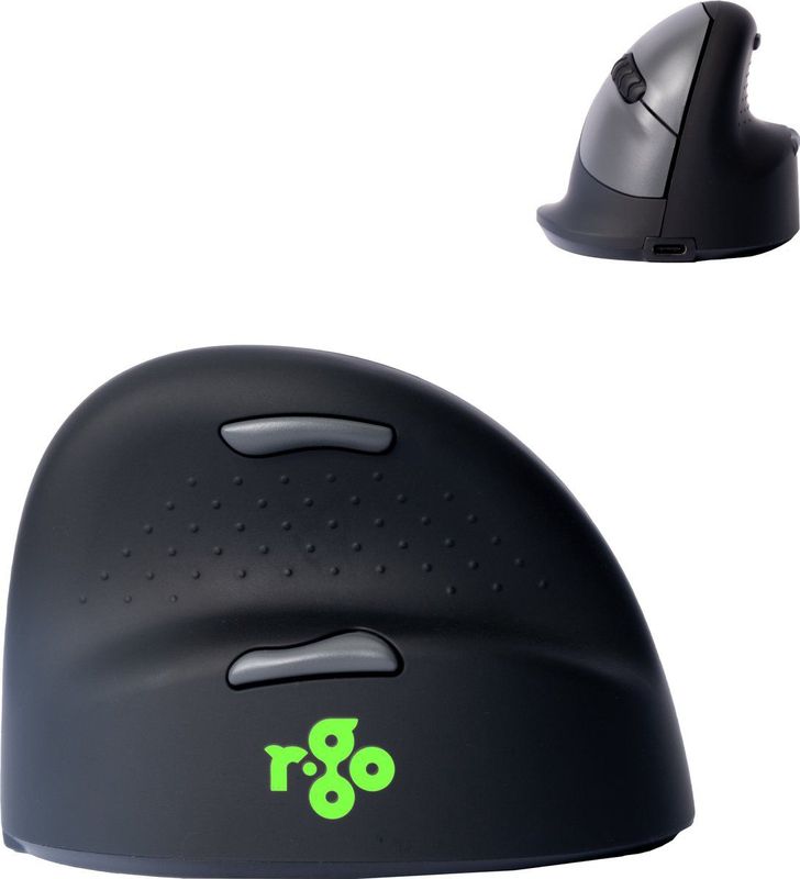 R-Go HE - Ergonomische muis - Large - Rechtshandig / Draadloos