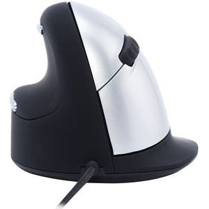 R-Go Tools - HE Break - Muis - Zilver - Linkshandig - Bedraad