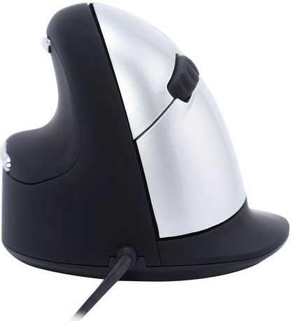 R-Go Tools - HE Break - Muis - Zilver - Linkshandig - Bedraad