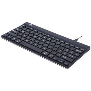 R-Go Tools R-Go Compact Break Toetsenbor - QWERTY (US - Zwar - Bedraad