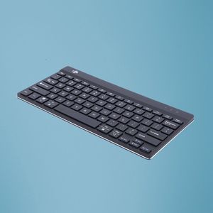 R-Go Compact Break Ergonomisch Toetsenbord - Draadloos - QWERTY - Met Pauze Indicatie