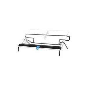 R-Go Tools Documenthouder R-Go Flex Read, ergonomisch, met soft foam polssteun, transparant acrylaat