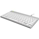 R-Go Tools Compact Break Ergonomic Keyboard QWERTY (US), bedraad, W128444811 (toetsenbord QWERTY (US), bedraad, wit)