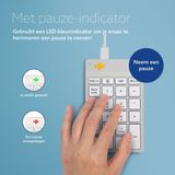 R-Go Tools RGOCONMWDWH numeriek toetsenbord Laptop USB