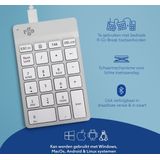 R-Go Tools RGOCONMWDWH numeriek toetsenbord Laptop USB