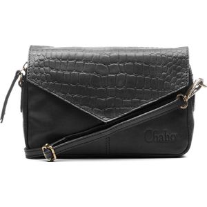 Chabo Bags - Rio Romy  - Crossbodytas - Leer - zwart