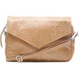 Chabo Bags - Rio Romy  - Crossbodytas - Leer - Beige