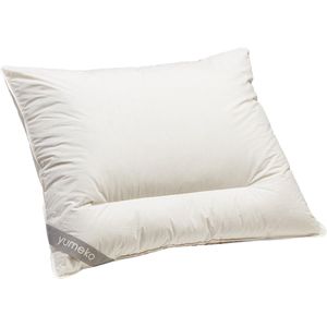 Yumeko hoofdkussen ganzendons 60x70 zacht - Biologisch & ecologisch