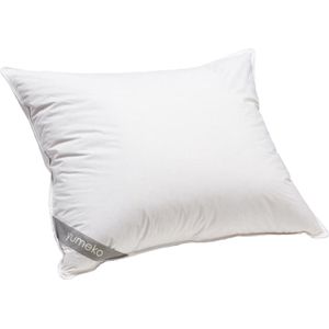 Yumeko hoofdkussen gerecycled dons 60x70 zacht - Biologisch & ecologisch