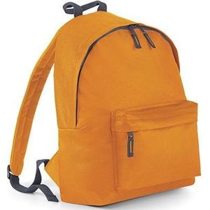 BagBase Backpack Rugzak - 14 l - Orange/Graphite