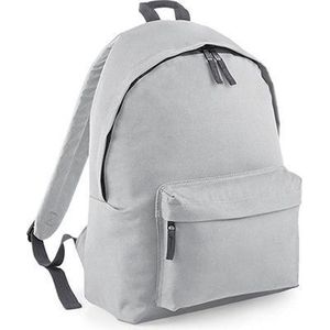 BagBase Backpack Rugzak - 18 l - Light Grey/Grap