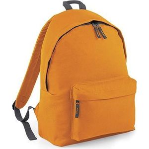 BagBase Backpack Rugzak - 18 l - Orange/Graphite