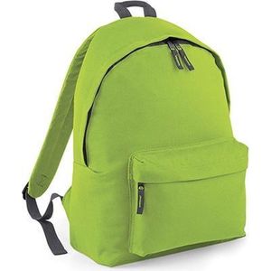 BagBase Backpack Rugzak - 18 l - Lime/Graphite