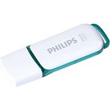 Philips FM25FD75B USB Stick - 256GB - USB 3.0 - Snow Edition - Groen