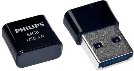 Philips FM64FD90B - USB 3.0 64GB - Pico - Zwart