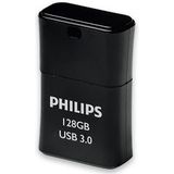 Philips FM12FD90B Pico Edition - 128 GB - USB 3.0 - Keychain - Zwart