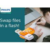 Philips FM12FD00B - USB 3.0 128GB - Vivid - Bruin