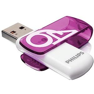 Philips FM64FD05B - USB 2.0 64GB - Vivid - Paars