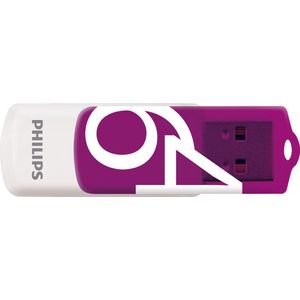 Philips FM64FD05B - USB 2.0 64GB - Vivid - Paars