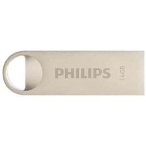 PHILIPS FM16FD160B - USB-stick - 16 GB - Aluminium - High Speed USB 2.0