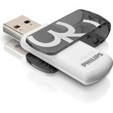 Philips FM32FD00B USB flash drive 32 GB USB Type-A 3.2 Gen 1 (3.1 Gen 1) Zwart, Wit