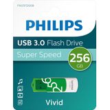 Philips FM25FD00B USB Stick - 256GB - 3.0 USB Type-A 3.2 - Vivid Edition - Spring Green