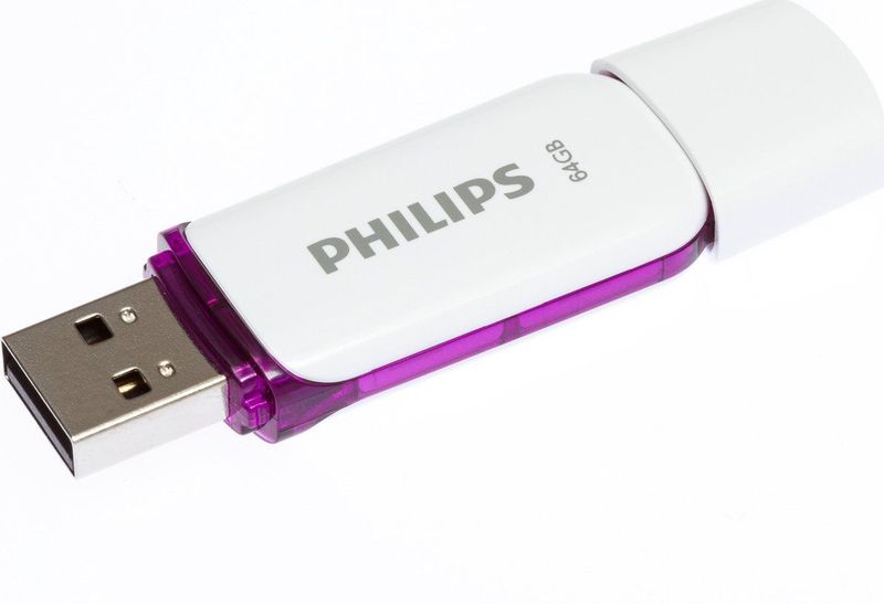 Philips FM64FD70B - USB 2.0 - 64GB - Paars