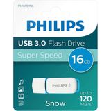 Philips FM16FD75B - USB 3.0 16GB - Snow - Blauw