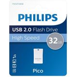 Philips FM32FD85B - USB 2.0 32GB - Pico - Grijs