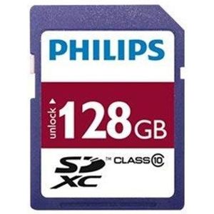 Philips SD-Kaart SDXC 128GB Class 10 UHS-I 80MB/s