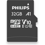 Philips FM32MP45B - Micro SDHC kaart 32GB incl. adapter - Class 10 - UHS-I U1