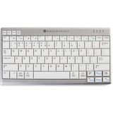 BakkerElkhuizen UltraBoard 950 Wireless toetsenbord Kantoor Bluetooth QWERTZ Duits Licht Grijs, Wit