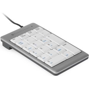 BakkerElkhuizen UltraBoard 955 Numeriek Toetsenbord - USB - Zilver/ Wit