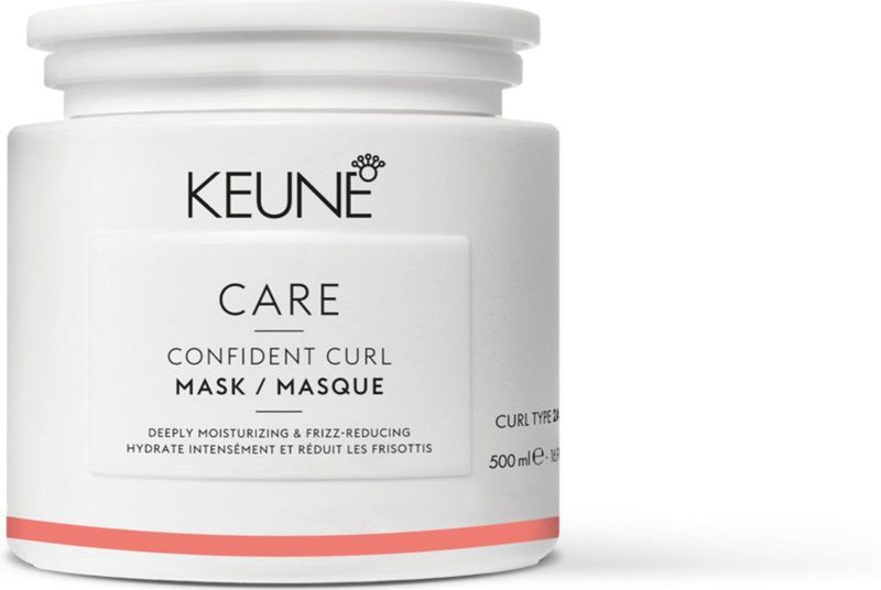Confident Curl - Haarmasker - Shea Butter - Kokosolie - 250ml