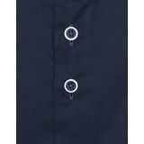 R2 - Overhemd - Donkerblauw - Extra Lange Mouwen