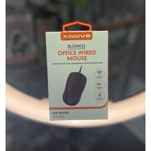 MUIS MET KABEL - Wired Mouse Usb Laptop Desktop Business Office - Game - XSS-MS2