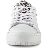 PS Poelman - Esquimo - Sneakers - Wit - Leren - Leopard Print