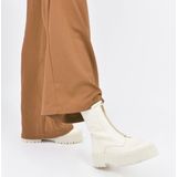 PS Poelman - KIMMY - Dames - Chunky Chelsea Enkellaarzen - Crème Wit - Leer