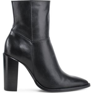 PS Poelman - Made - Dames Laarzen - Zwart - Leer